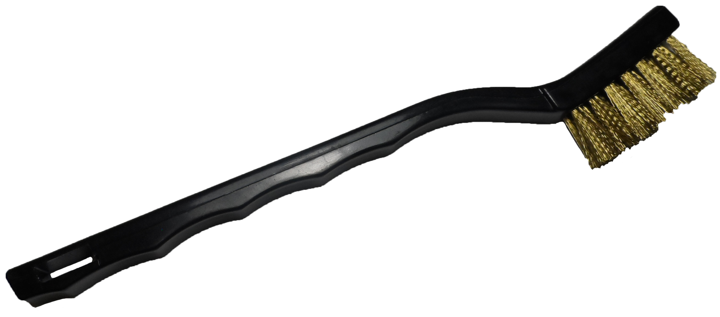 (image for) 7-1/4" Toothbrush Style Cleaning Brush - Brass Wire, case of 36